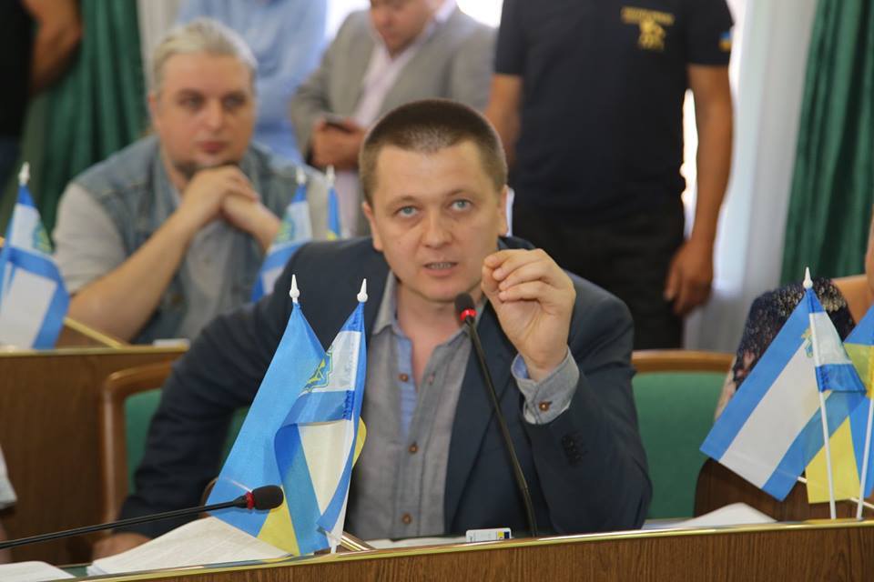 Депутат Херсонської обласної ради від партії УКРОП Олександр Шумей Депутат Херсонської обласної ради від партії УКРОП Олександр Шумей